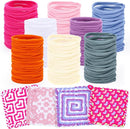 PREBOX 10’’ Potholder Weaving Loom Kit Refill Loops, DIY Crafts Supplies for Kids & Beginners, 224 Colorful Loops to Make 4 Large Pot Holders by TinyTreasures Baby Boutique