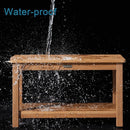 30'' Large Shower Bench Seat, Poly Lumber Bath Stool for Inside Shower Waterproof, HDPS Bathroom Chair for Shaving Legs with Adjustable Feet, Non-Slip & No Maintenance, Brown (30 x 13 Inches) by TinyTreasures Baby Boutique