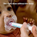 Frida Baby Medicine Pacifier Syringe, Accu-Dose Paci, Medi Frida Dispenser for Mess & Fuss Free Use, Made in USA by TinyTreasures Baby Boutique