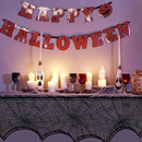 Lulu Home Halloween Fireplace Decorations, Fireplace Mantle Scarf Cover and Table Cloth, Black Lace Spider Web for Table, Door, Window and Fireplace Decoration, Halloween Decoration by CozyNest Decor
