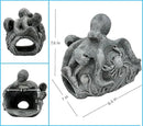 Octopus Sculpture Gutter Diverter Rain - Decorative Gutter Extension Downspout, Splash Block, 3"x4" Downspout Extender, Outdoor Decor Sculpture Ornament, Gutter Downspout Decoration by GreenHaven Gardens