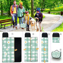 Extra Large Picnic Blanket Waterproof,80"x 80"Foldable Machine Washable Beach Blanket,Outdoor Blanket for 6-8 Adults,Suitable for Indoor Crawling,Park Beach,Camping,Hiking,Family Travel(Light green) by TinyTreasures Baby Boutique