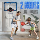 HopeRock Large Indoor Basketball Hoop for Kids Teens Adults, 24 X 16 Inch Over The Door Basketball Hoops with Electronic Scoreboard, Basketball Toys Birthday Gifts for Boys Girls by TinyTreasures Baby Boutique