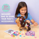 Craft-tastic - Make a Friend Pony - Mini Sewing Kit, Arts and Crafts, Kids Crafts, Art Supplies, Craft Kit Makes 1 Easy-to-Sew Stuffie with Clothes & Accessories, Bonus Travel Tote Included Ages 5+ by TinyTreasures Baby Boutique