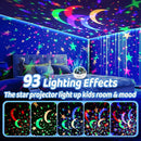COOLNIGHT Star Projector for Kids, 93 Lighting+3 Films Star Lights for Room, Remote+Dimmable+360° Slient Light Projector for Bedroom, Fun Gifts for 1-4-6-14 Year Old Girl, Cool Toy for Boy (White) by TinyTreasures Baby Boutique