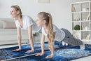 Non Slip Yoga Mat TPE Workout Mat for Men Women, Thick Workout Mat with Carrying Strap, Fitness Mats for Exercise, Yoga, Fitness, Pilates, Floor Workouts (72" x 24" x 6mm) by TinyTreasures Baby Boutique