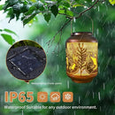Frog Outdoor Solar Waterproof Light Retro Wrought Iron Hollow LED Light, Waterproof Garden Decorative Light, with Projection Function, Suitable for Balconies, Lawns, and Courtyard Landscapes. by GreenHaven Gardens