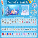 AIPRIDY Charm Bracelet Making Kit,Unicorn Mermaid Crafts Gifts Set Can Inspires Imagination and Creativity,Jewelry Making Kit Perfect Gifts for Girls 5-12 Years Old(72 Pieces Mermaid Aqua) by TinyTreasures Baby Boutique