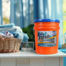 Ultra Fresh 5 Gallon Liquid Laundry Detergent Washing Soap for All Machine Types, 6X Platinum, Up to 640 Loads, Fresh Breeze by CozyNest Decor
