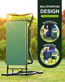 KVR Garden Bench for Kneeling and Sitting Foldable Garden Kneeler and Seat Heavy Duty,Gardner Gifts Ideas for Women Mom Grandma by GreenHaven Gardens