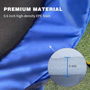 16FT/15FT/14FT/12FT/10FT Trampoline Safety Pad Replacement, Round Trampoline Spring Protection Cover, Fits 16FT/15FT/14FT/12FT/10FT Frames, Water-Resistant Trampoline Accessories by TinyTreasures Baby Boutique