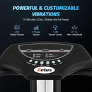 ZELUS Whole Body Vibration Plate, 500W Vibration Plate Exercise Machine with 99 Levels 3 Preset Modes & 2 Resistance Bands, Training Fitness Vibration Platform Machine for Home Gym with 330lb Capacity by CozyNest Decor