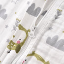 Baby Sleep Sack 2-4 T Baby Wearable Blanket 100% Organic Cotton 0.5 TOG Toddler Sleeping Sack 2- Way Zipper Soft Lightweight X-Large Owl by TinyTreasures Baby Boutique