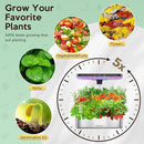 Hydroponics Growing System Herb Garden - HidroPony 15 Pods Indoor Gardening System with Grow Light, Stainless Steel Plants Germination Kit with Quiet Pump System, Gardening Gifts for Women by GreenHaven Gardens