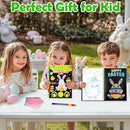 FUNNYB&G Foil Art Craft Activity for Kids - Gift for Girls Boys Crafts for Kids Fun Art Supplies DIY Creative Travel Toy, Birthday Gift Party Favor Toys for Girls Boys 4 5 6 7 8 9 Years Old(Easter) by TinyTreasures Baby Boutique
