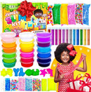 Ultimate Slime Kit for Girls 10-12 | Perfect Toys for Girls 7-12 Years Old | Complete DIY Slime Making Kit for Kids and Boys | Christmas Party Favors by TinyTreasures Baby Boutique