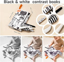 TUMAMA TK 3PCS Baby Books 0-6 Months, Soft Cloth Books for Babies Infants Toddler, Touch and Feel Crinkle Cloth Books 6 to 12 Months, Early Development Interactive Toys Gifts for Boys Girls by TinyTreasures Baby Boutique
