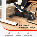 Sunny Health & Fitness Dual Function Under Desk Pedal Exerciser, Portable Indoor Cardio Mini Bike at Home, Arm/Leg Cycle for Seniors, Optional Magnetic, Motorized & Free SunnyFit App Bluetooth Connect by CozyNest Decor