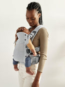 BabyBjörn Baby Carrier Harmony, Silver, 3D Mesh | 3-in-1 Ergonomic Baby Carrier; Newborn, Facing-In, Outward-Facing, and Back Carrying Positions Supported (7-40 lbs), Newborn to Toddler by TinyTreasures Baby Boutique