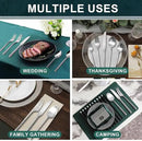20 Piece Stainless Steel Silverware Set, Handle Flatware, Modern Matte Finish Cutlery Set, Service for 4, Dishwasher Safe by CozyNest Decor
