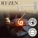 RTZEN Plant Hangers Outdoor or Indoor - Wrought Iron Metal Hanger Indoor Hook - Heavy Duty Wall Bracket Hooks for Hanging Plants Baskets Lanterns Wind Chimes - 2 Pack (White Shepherds Hooks) by GreenHaven Gardens