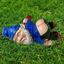 MINICAR 9.5'' Gnomes Statues Outdoor Decor, Large Naughty Sculptures Yard Decorations Patio Lawn Ornament, Funny Christmas Garden Gifts by GreenHaven Gardens