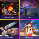 Galaxy Projector, 12 in 1 Planetarium Galaxy Star Projector for Bedroom, 360° Rotating Galaxy Star Night Light Projector for Kids, Home Theater, Ceiling, Room Decoration, Pink, ‎BL-DQY02 by TinyTreasures Baby Boutique