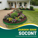Corrugated Metal Garden Edging, 6"×40Ft Durable Landscape Border for Garden, Lawn, Flower Beds and Paver Edging (Green) by GreenHaven Gardens