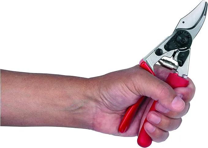 Felco F17 Pruning Shears – 7.9" Garden Clippers with Revolving Handle for Left-Handed Users | Hand Pruners for Gardening | Garden Tool Cutter with Forged Aluminum Body, Bypass & Anvil Blades, photo 4 of 8