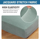 H.VERSAILTEX Super Stretch Individual Seat Cushion Covers Sofa Covers Couch Cushion Covers Slipcover Sets Thick Jacquard Textured Twill Fabric (3 Piece Sofa Cushion Covers, Sage) by CozyNest Decor