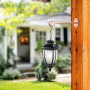 Monarch Abode Wall Mount Plant Hook Premium Metal Decorative Hanging Bracket for Plants Bird Feeders Planters Home Decor, Heavy Duty, 7.5 inch, Set of 2, Brushed Copper Finish by GreenHaven Gardens