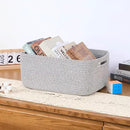 Large Storage Baskets for Organizing, Closet Shelf Baskets for Clothes Blanket Towels, Baby Nursery, Toy Bins Box, Woven Rope Baskets, 17 x 13 x 7.5”, 4 Packs Mixed Grey by CozyNest Decor