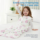TotAha Toddler Sleep Sack 1.0 TOG for 2T-3T-4T, Soft Quilted Wearable Blanket Baby SleeP Bag with 2-Way Safe Zippers,Premium Winter Extra Large Sleeping Sacks by TinyTreasures Baby Boutique