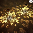 2-Pack Hummingbird Outdoor Solar Pathway Lights, Metal Garden Path Decorations, Waterproof Landscape Lighting for Yard, Lawn, Walkway – Gifts for Women, Mom, Grandma by GreenHaven Gardens
