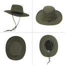 Cimarron Wide Brim Safari Sun Hat for Women & Men – UPF 50+ Outdoor Fishing Hat | Hiking, Running Travel Sun Protection Hat by GreenHaven Gardens