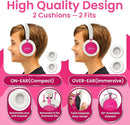 Puro Sound Labs BT2200 Plus Kids Bluetooth Headphones – Volume-Limiting 85dB, Studio-Grade Audio, Over-Ear & Comfy Design, 20-Hour Battery Life, Easy to Connect Wireless Headphones for Kids, Pink by TinyTreasures Baby Boutique