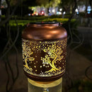 Solar Lanterns Outdoor, Waterproof Hanging Solar Lantern Garden Decor, Solar Lights for Backyard Porch Patio Table Yard Balcony Lawn Pathway, Tree of Life Gifts for Women Grandma Mom by GreenHaven Gardens