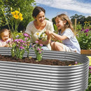 2 Pack 6x3FT Tall Galvanized Raised Garden Bed Outdoor,Metal Garden Bed for Vegetables,Steel Raised Beds for Gardening,Above Ground Garden Box for Flower-TA0 by CozyNest Decor