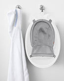 Skip Hop Infant Bath Tub 3-Stage Grow With Baby Smart Sling MOBY Bathtub White Age 0+ by TinyTreasures Baby Boutique