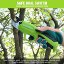 WORKPRO 7.2V Electric Pruning Shears, Battery Powered Pruning Shears, Cordless Tree Pruner, 0.8 Inch Cutting Diameter, Branch Cutter Gardening Scissors with Rechargeable Battery by GreenHaven Gardens
