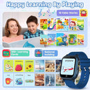 Waterproof Smart Watch for Kids Toys for Boys Age 5-12 with 32 Games, Dual Camera, Habit Tracking, Music Player, Video, Alarm Clock, HD Touchscreen Kids Smart Watch Birthday Gift for 3-12 Year Old by TinyTreasures Baby Boutique