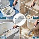 2 Pack Pumice Stone for Toilet Cleaning,16.14In Extra Long Handle Toilet Pumice Stone Toilet Bowl Cleaner Brush Toilet Scrubber for Toilets Bathtubs Grills Sinks by CozyNest Decor