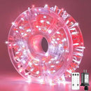 JMEXSUSS 400 LED Red and White String Lights Outdoor, 8 Modes Christmas String Lights Outdoor,132ft LED Lights Plug in for Christmas Tree Party Decorations by GreenHaven Gardens