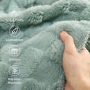 Bedsure GentleSoft King Size Blanket for Bed - Super Soft Cozy Blankets for Women Men Girls, Large Fuzzy Fleece Throw for Bedroom Decor, Sage Green,108x90 Inches by CozyNest Decor