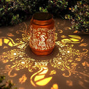 Solar Lanterns Outdoor Garden Decor, Gifts for Women, Mom, Grandma, Birthday, Thanksgiving, Decorative Waterproof Hanging Metal LED Light for Yard, Patio, Lawn, Landscape, Backyard (Squirrel) by GreenHaven Gardens