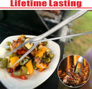 GRILLART BBQ Tools Grill Tools Set -18Inch Grilling Tools BBQ Set - Grill Accessories w/BBQ Tongs, Spatula, Fork, Brush- Stainless Grill Kit Grilling Set - Gift Ideas BBQ Accessories Gifts for Men Dad by GreenHaven Gardens