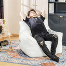 Bean Bag Chair with Filler, Bean Bag Sofa Chair with Tufted Soft Armrests Plush Lazy Sofa Comfy Chair,Large BeanBag Chair for Adults in Livingroom, Bedroom by CozyNest Decor