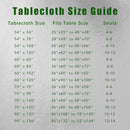 sancua Rectangle Tablecloth - 54 x 54 Inch - Stain and Wrinkle Resistant Washable Polyester Table Cloth, Decorative Fabric Table Cover for Dining Tables, Buffet Parties and Camping, Purple by CozyNest Decor