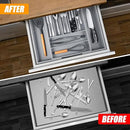 Kitchen Silverware Drawer Organizer and Storage Cabinet Utensil Rack Bathroom Counter Vanity Extra Large Big Cooking Drawer Organizers Countertop Pantry Storage Cabinet Best Kitchen Must Haves 2025 by CozyNest Decor