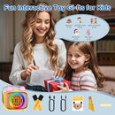 BIGASUO Karaoke Machine for Kids, Mini Portable Bluetooth Speaker with 2 Wireless Microphones and LED Lights, Kids Toys Ideal Gifts for Girls & Boys Birthday Home Party Yellow-2Pack by TinyTreasures Baby Boutique